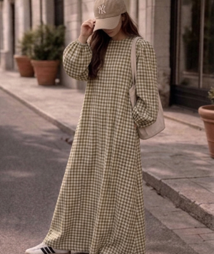 Robe Vichy olive 🫒